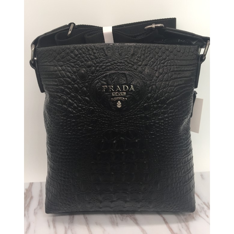 Tas Kulit Pria / Tas Kulit Cowok / Tas Kulit Import Branded / Tas Selempang Pria