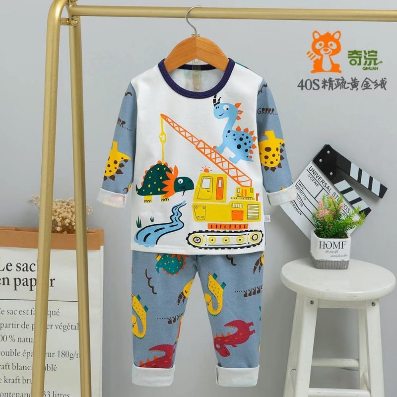 PP KUBAO - Piyama Import Anak Dino Truck