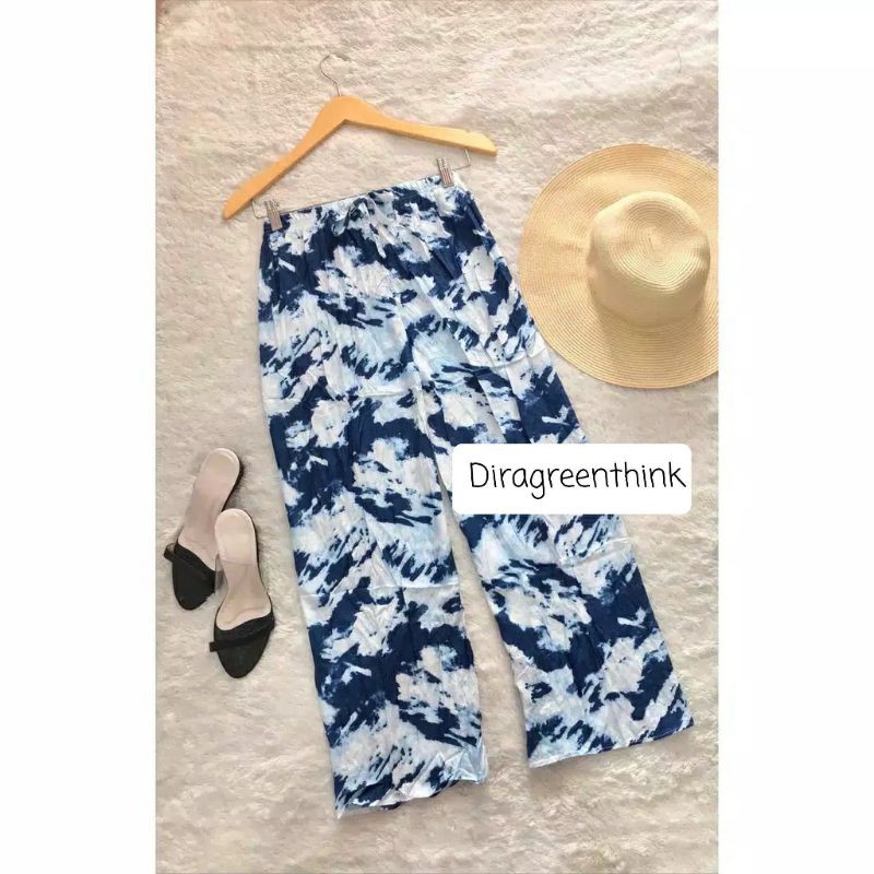 CELANA KULOT WANITA MOTIF ABSTRAK PREMIUM | CELANA WANITA MOTIF ABSTRAK