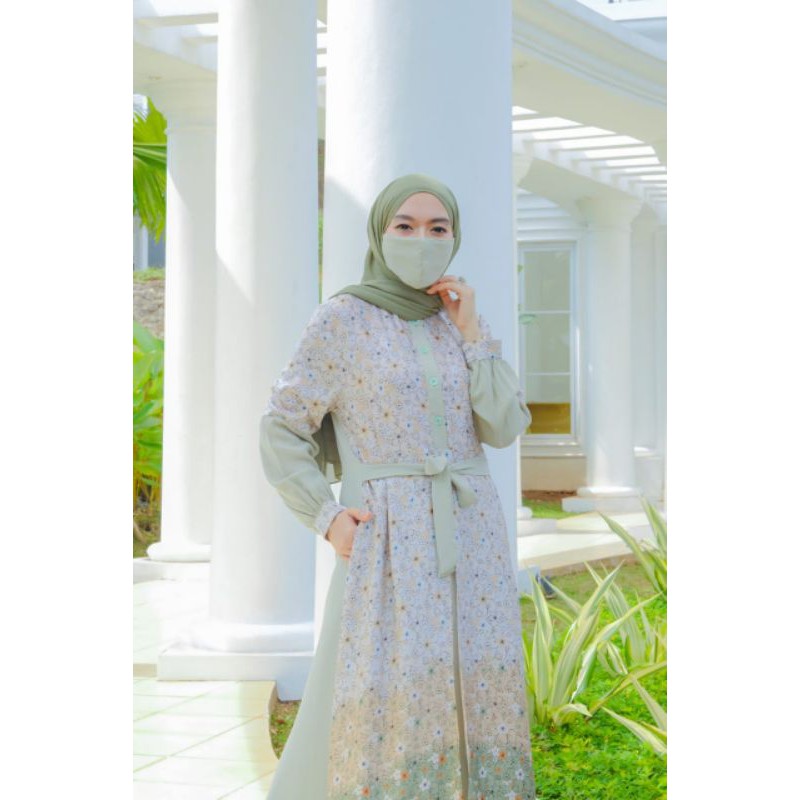 KHADIJAH DRESS  / Gamis Branded / KUALITAS ORIGINAL