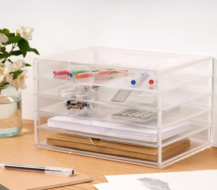 Karra 5 | Laci Akrilik Rak Kotak Aksesoris Acrylic Organizer Box Mewah