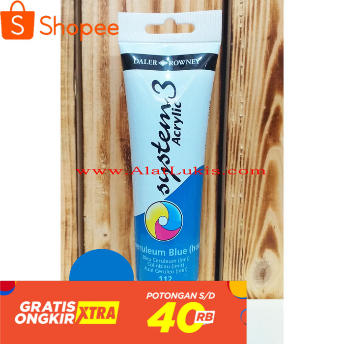 

Cat Akrilik System 3 150 ml warna Coeruleum Hue