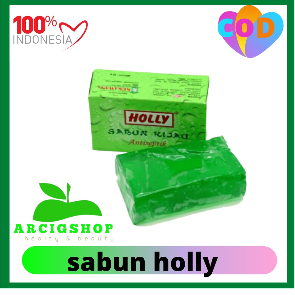 Sabun Holly Hijau Antiseptik 200gram