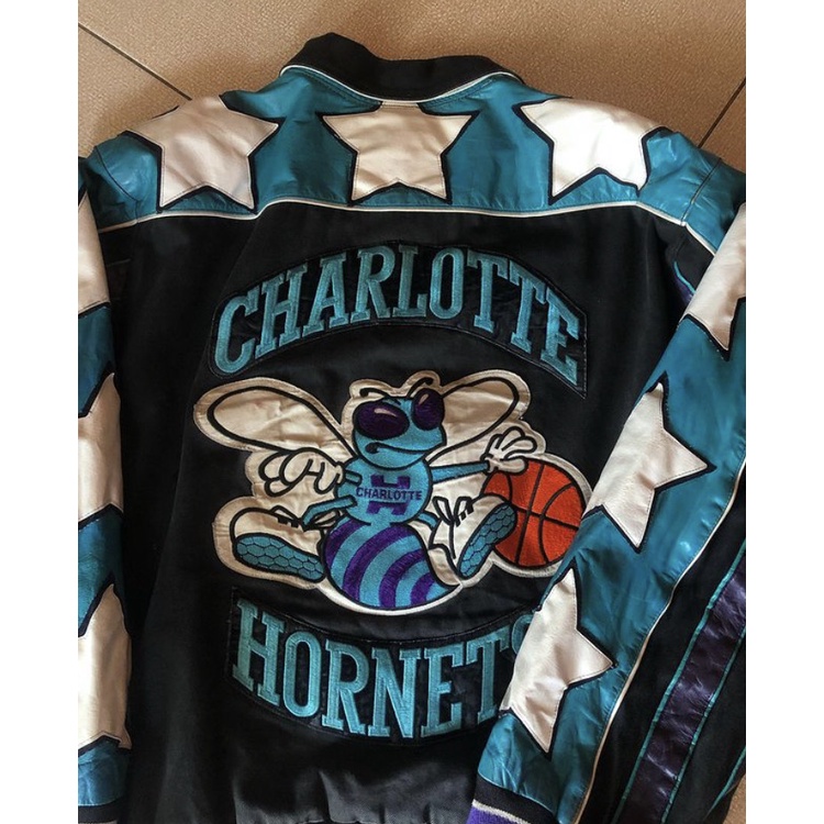 Charlotte Hornets Jacket by Jeff Hamilton