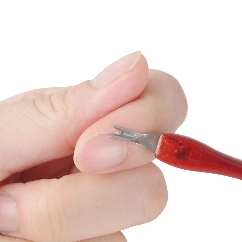 Cuticle Cutter / Alat Penghilang Kutikula / Lidah Ular Penghilang Sel Kulit Mati Meni Pedi Nail Art