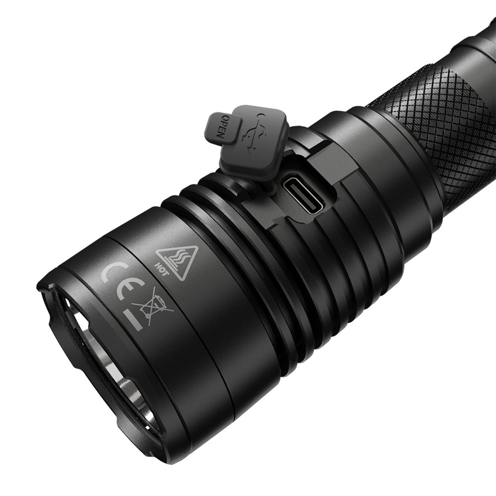 NITECORE MH25 V2 Senter High Performance LED 1300 Lumens - Black