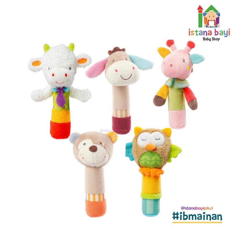 Catell Love Rattle Stick Boneka / Mainan Anak