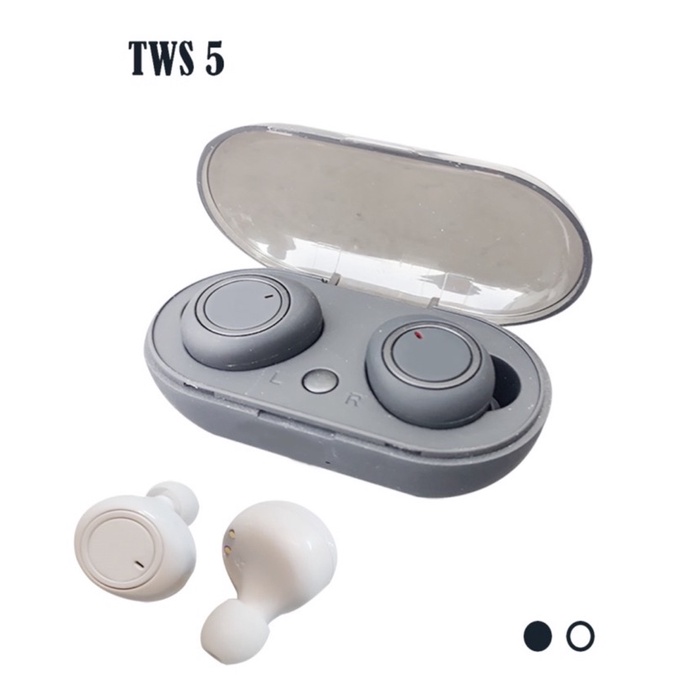 TWS 5 Earbuds - Headset Bluetooth TWS Touch Control Design V5.0 - Headset Bluetooth TWS 5 Earbuds