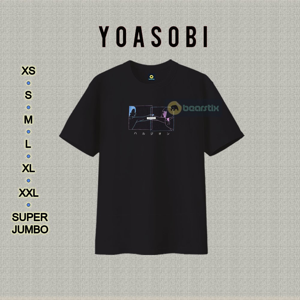 T-Shirt Yoasobi X Uniqlo Japan TOP UT - Tshirt Halzion - Kaos Distro Streetwear - BEARSTIX