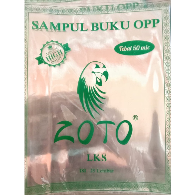 

Sampul Buku Bening LKS Tebal 50 Mic