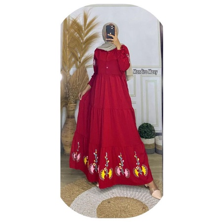 gamis voxy mandira maxy gamis voxy sablon