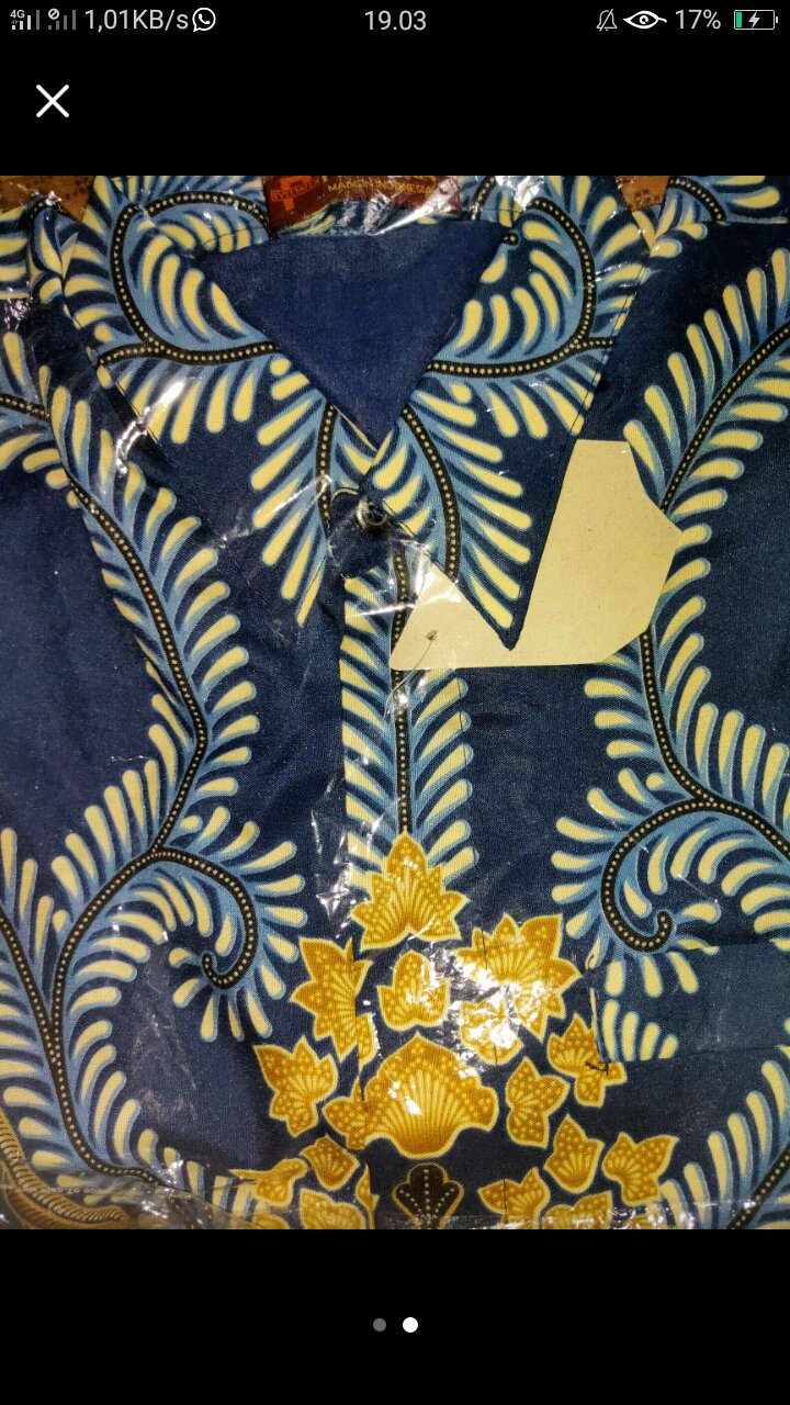 Kemeja Batik Semi Sutra