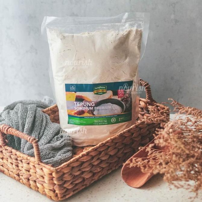 

TERMURAH Tepung Sorghum Premium (Sorghum Flour) 1KG