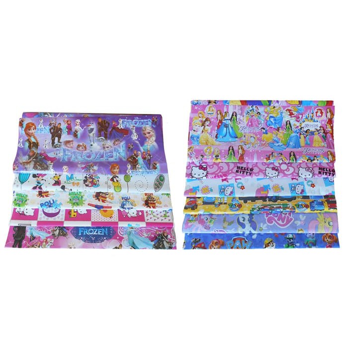 

Hot - kertas kado - mainan anak edukaai - [DNY]