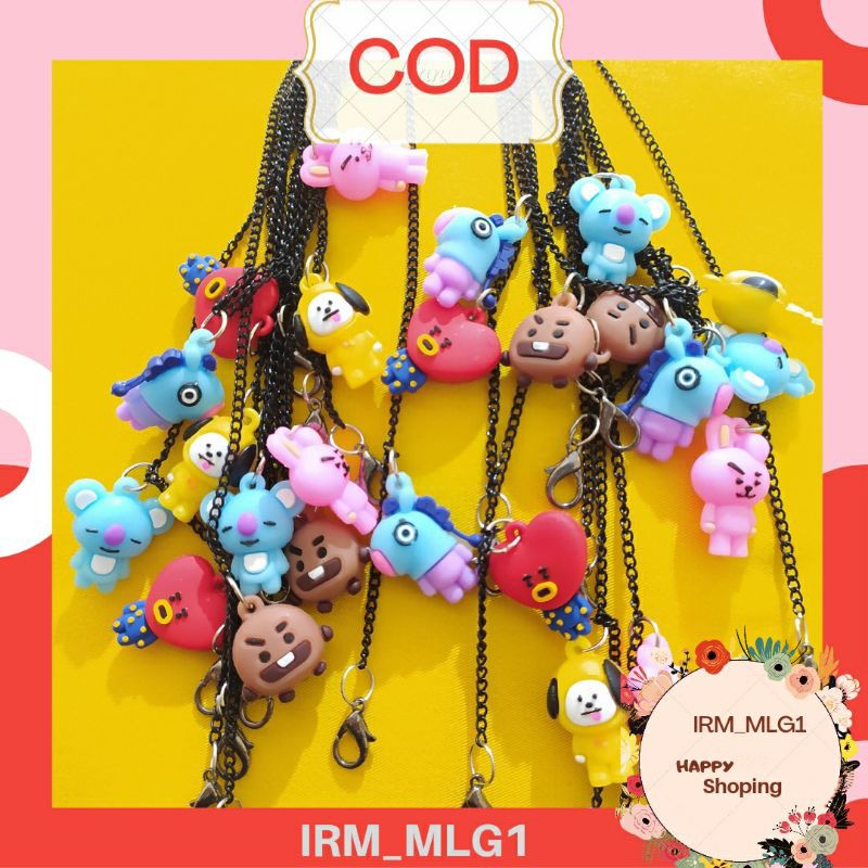 Tali Masker BT21/ Kalung Masker BT21 KPOP BTS Mask Strap Korea IRM