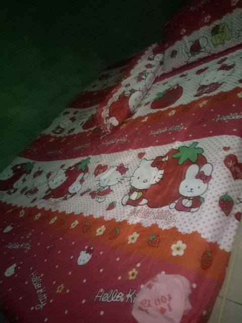 Sprei Motif Karakter Homade Katun Halus King Size 180x200