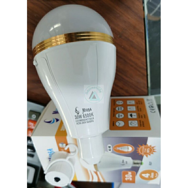 Bohlam LED Lampu Emergency Lampu Magic 20W / 30W Sentuh ON OFF