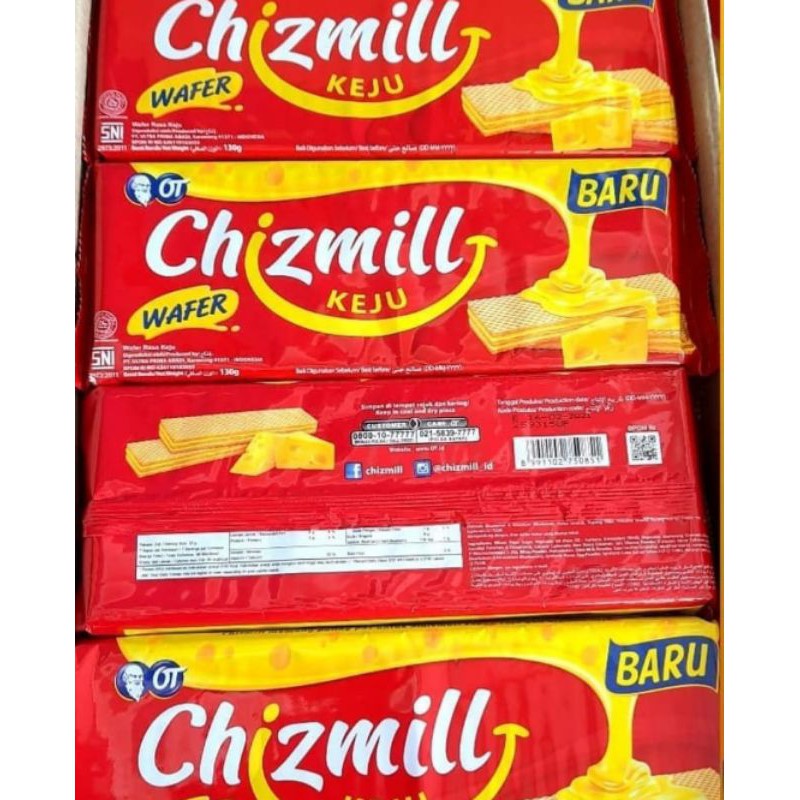 Chizmill Wafer Keju 130gr