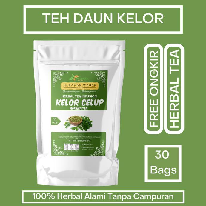 

[COD] Teh daun kelor premium moringa tea herbal isi 30 bags [COD]