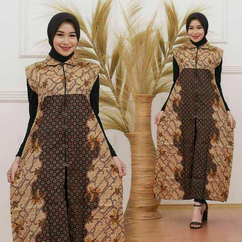 MURAH BATIK WANITA LONGCARDI SERAGAM