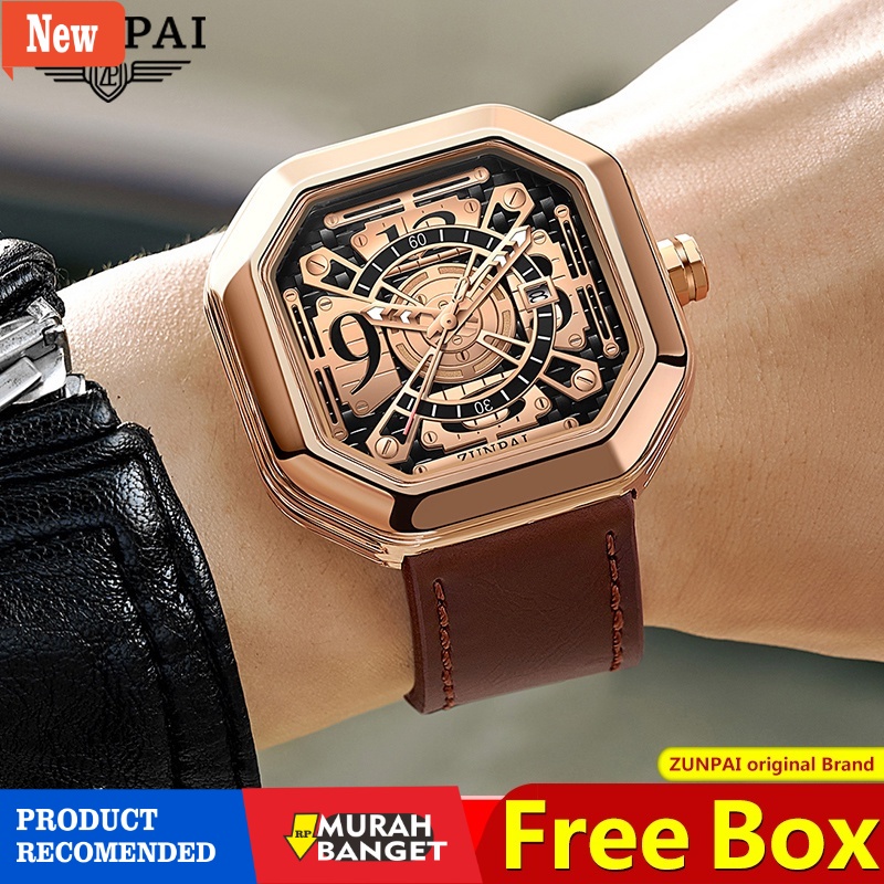 Jam analog pria terbaik- COD100%Original WISHDOIT Jam Tangan Pria Anti Air Cowok Men Watches Sports 