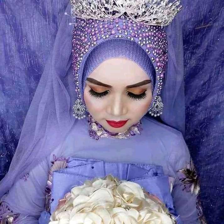 (COD) Hedpiece Tille Mutiara/Hedpiece Pengantin/Bondu Tille Mutiara /Hiasan kepala