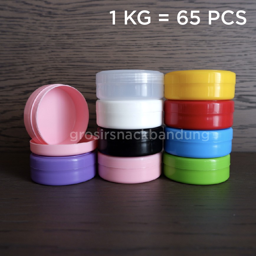 POT POMADE 50gram / POT LULUR Kosong 50GR (KECIL)