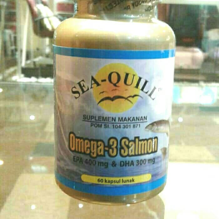 SEA QUILL OMEGA 3 SALMON (60 SOFS) BOTOL