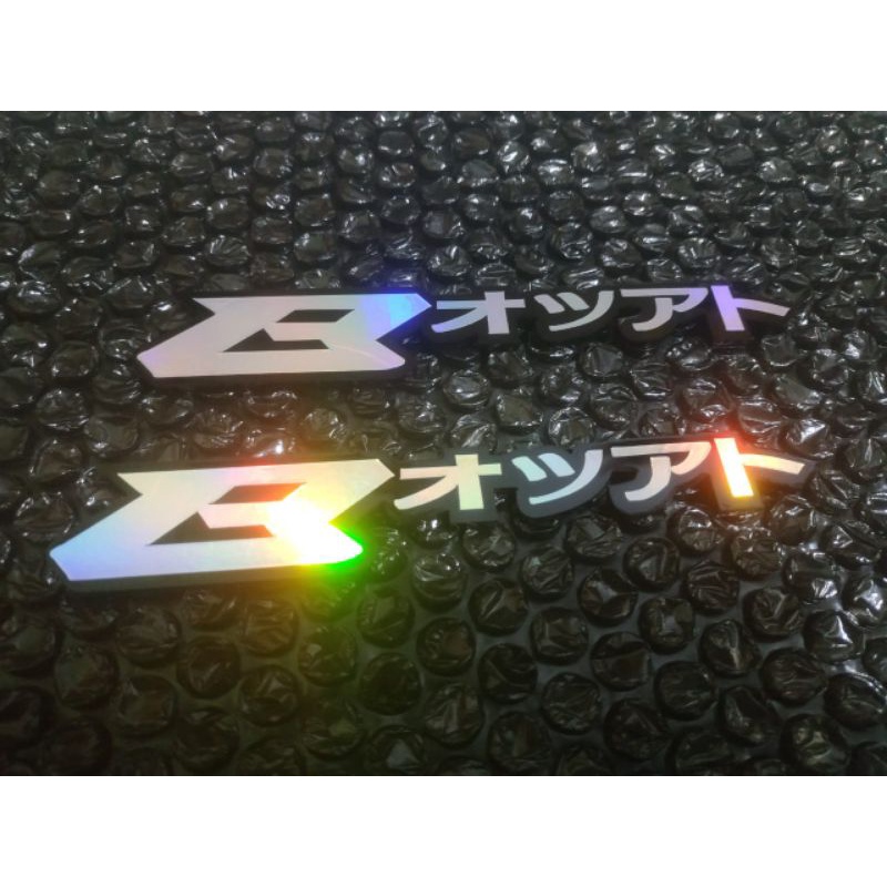 Emblem Beat Japanese / Japan 3D (sepasang)