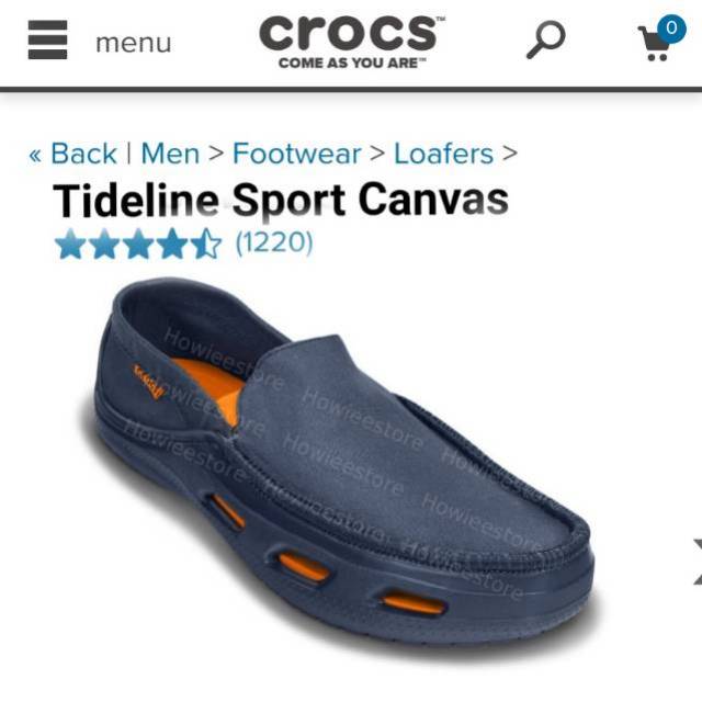 Restock 2022 Crocs tideline sport canvas / crocs ori / sepatu crocs