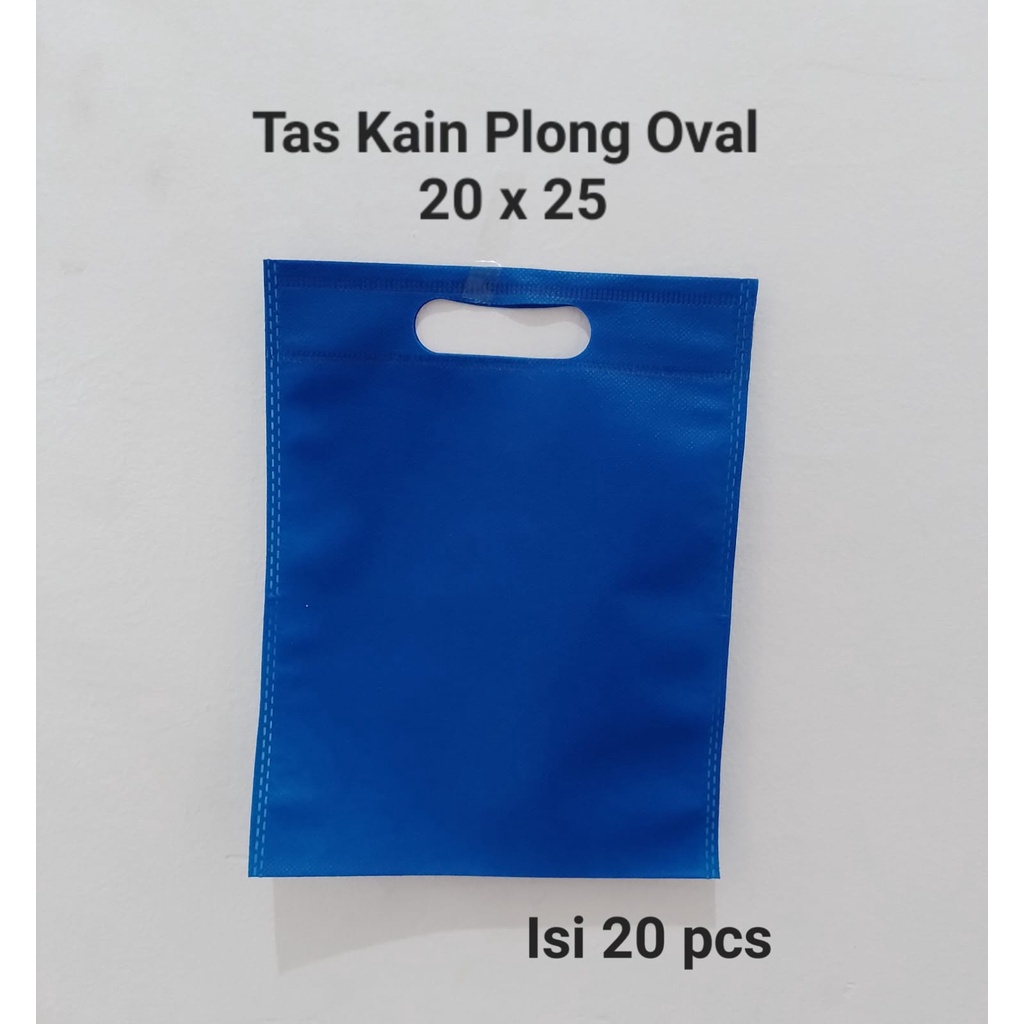 

TAS KAIN PLONG OVAL 20 x 25 ISI 20Pcs