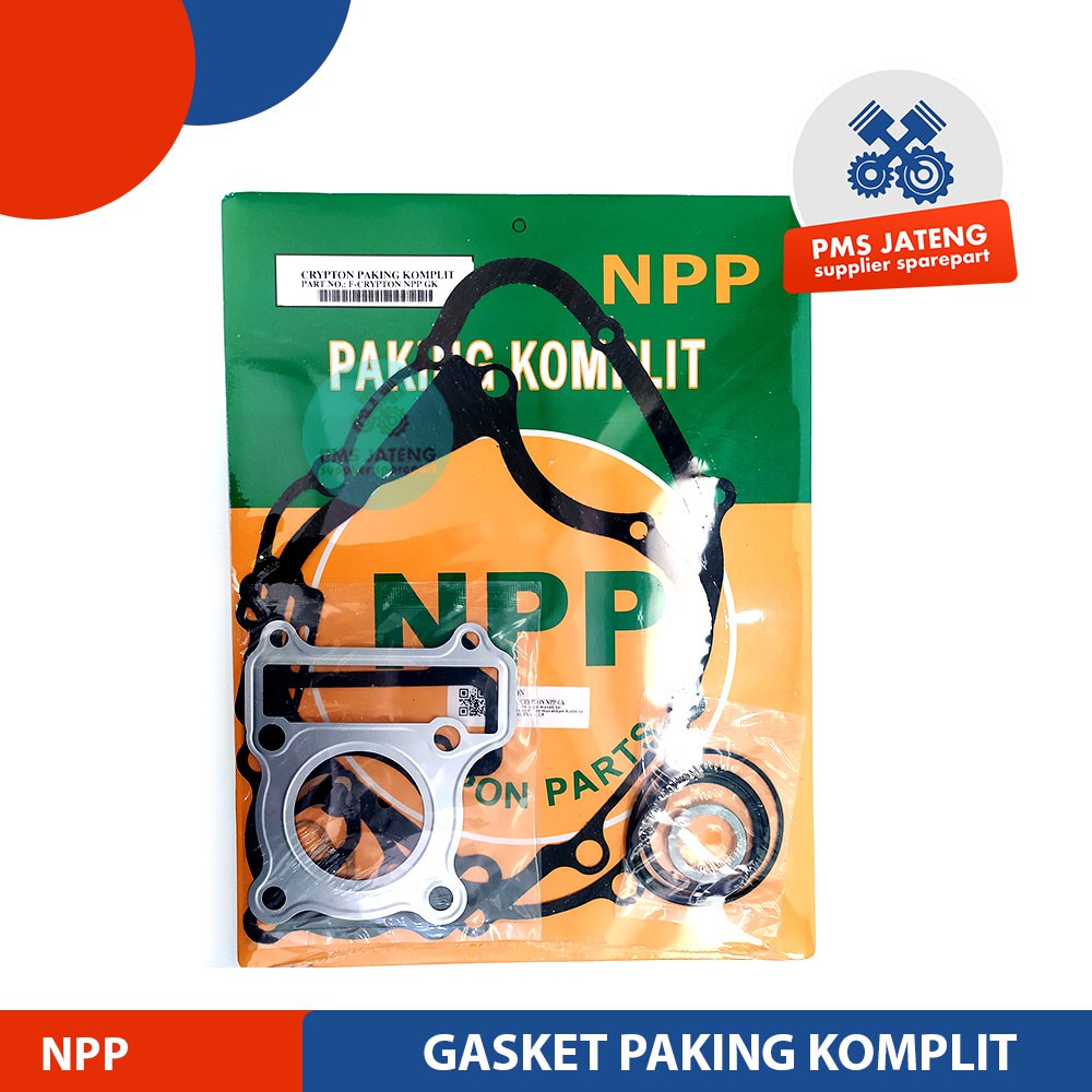 PAKING KOMPLIT FULLSET GASKET CRYPTON NPP