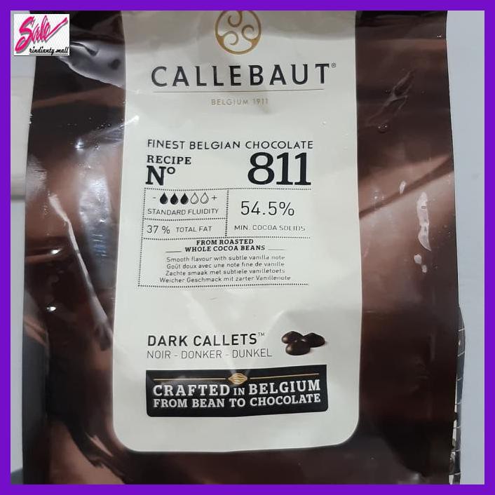 

SAKMACOKLAT- CALLEBAUT DARK COUVERTURE 54,5% 1KG -MAKANAN-MINUMAN.