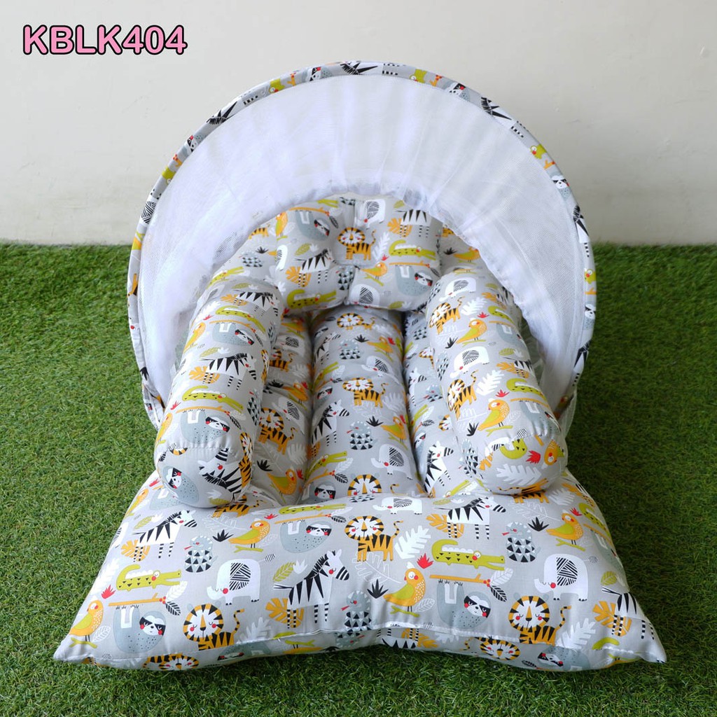 KASUR KELAMBU LEPAS BAYI / KASUR BAYI LIPAT READY STOCK TERMURAH FREE TAS KELAMBU slide untuk motif