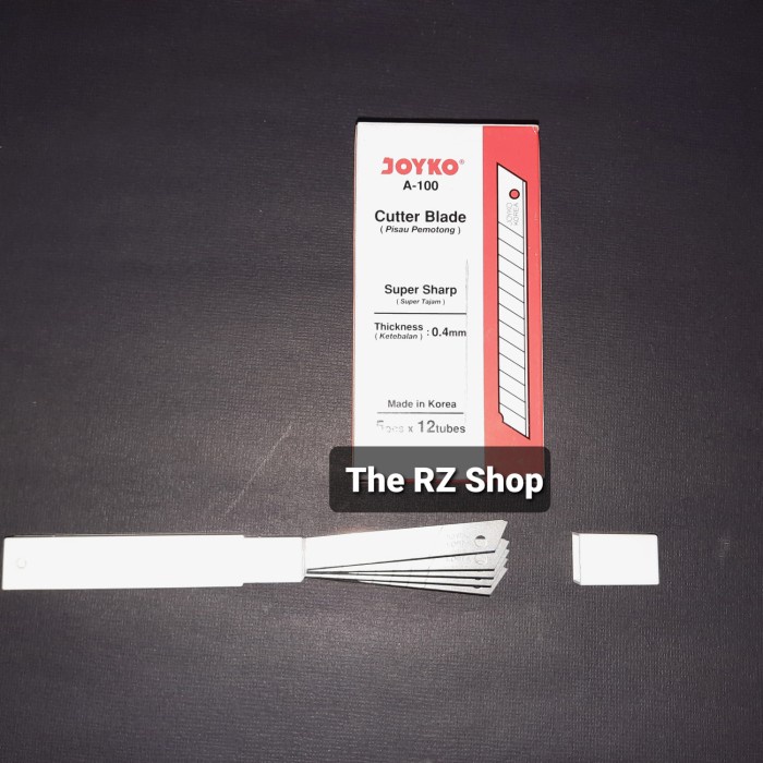 

Isi Cutter A-100 (Mata Pisau Joyko)