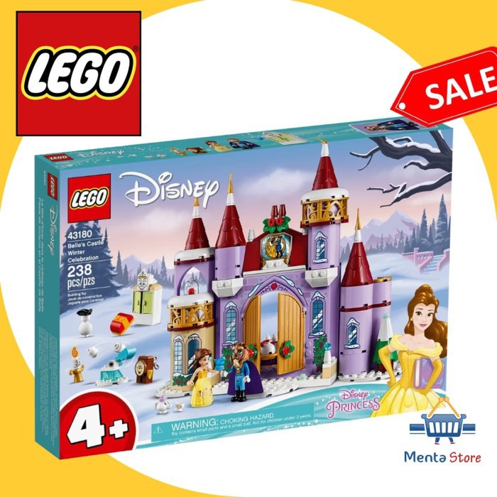 LEGO Disney Princess 43180 Belle's Castle Winter Celebration Brick ID