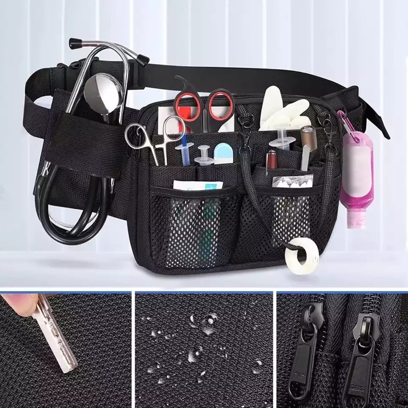 Tas pinggang perlengkapan medis / tas alat alat medis kerja suster