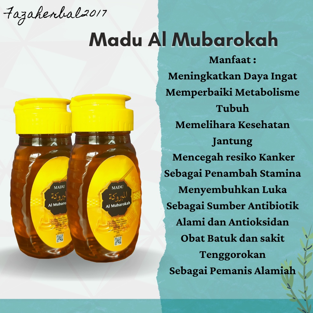 HARGA PROMO 2 Madu Hutan Kalimantan 150 gr Al Mubarokah