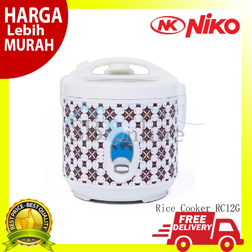Rice Cooker NIKO - NK RC12G -1.2 Liter