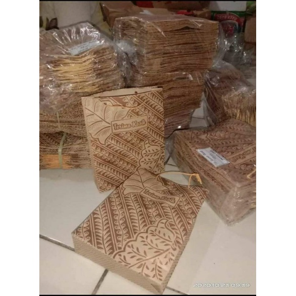 

paperbag terimakasih motif batik