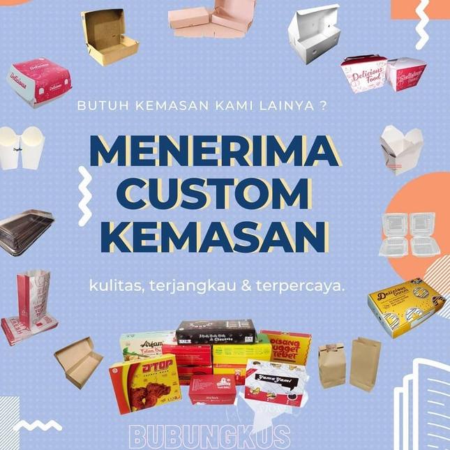 ♬ Box Donat isi 6 Kraft Jendela 25pcs / Box Donat / Dus Donat ▼