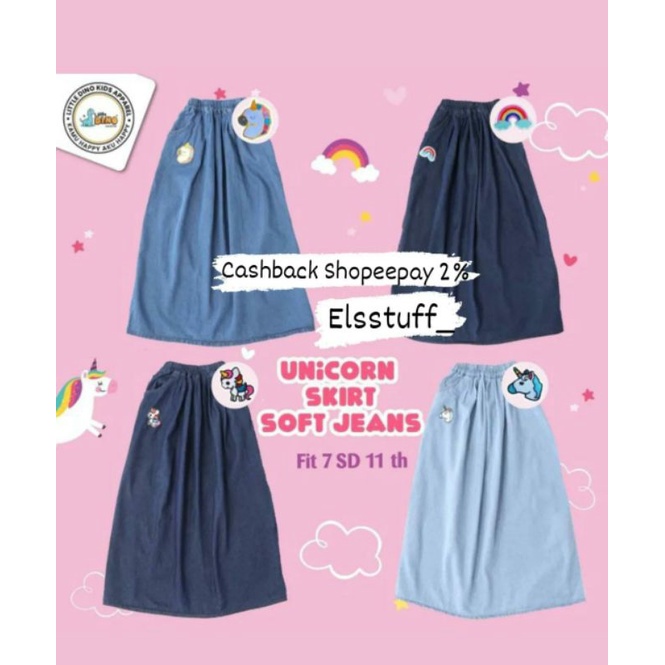 ROK MUSLIM JEANS ANAK REMAJA