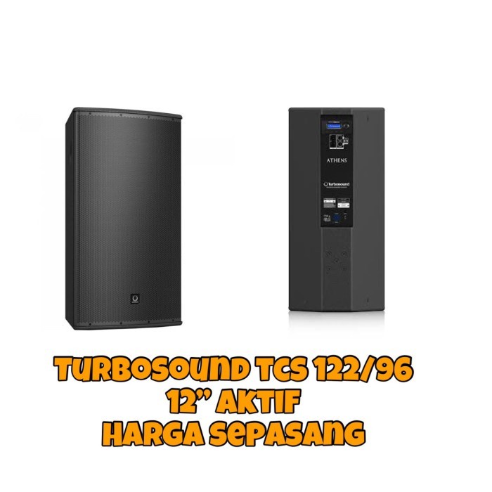 TURBOSOUND TCS 122/94 AN - AKTIF SPEAKER - HARGA SEPASANG