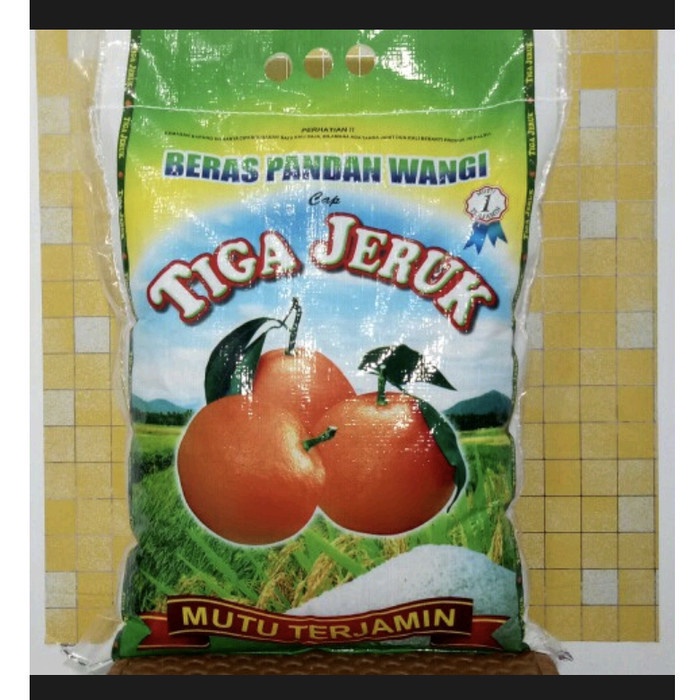 

Beras Cap Tiga Jeruk 25 Kg