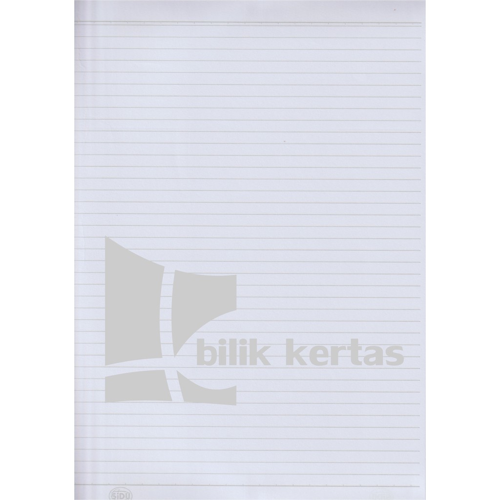 

Kertas folio bergaris Ukuran F4 isi 10 lembar