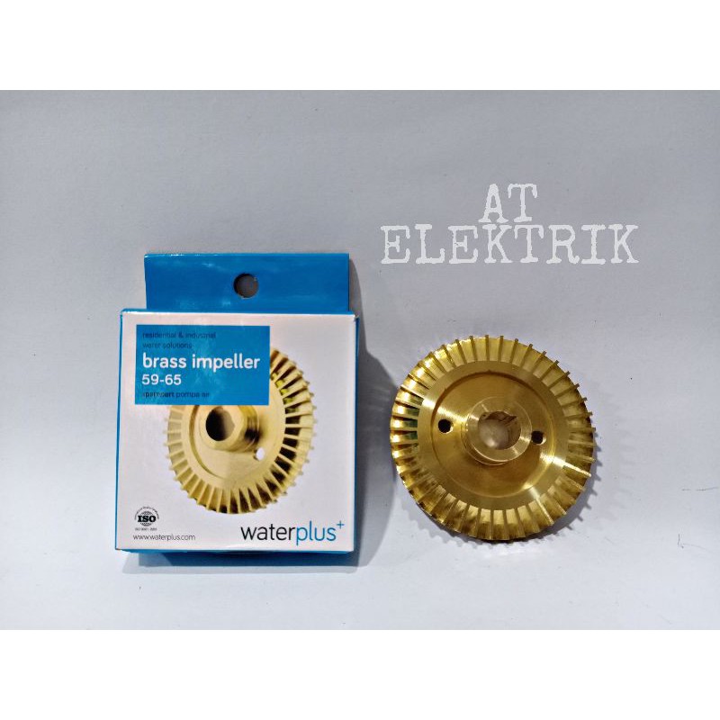 Brass Impeller 59 - 65 Water Plus