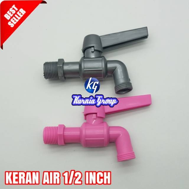 KRAN AIR STENLIS 1/2 INC BALING BAHAN TEBAL KERAN TEMBOK PUTAR KAMAR MANDI WASHTAFEL LEDENG TERMURAH