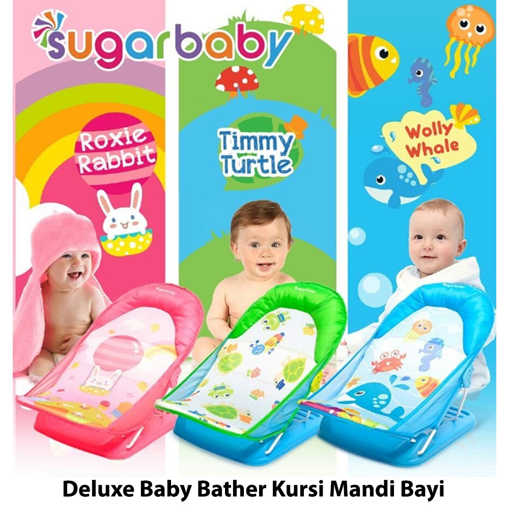  Sugar  Baby  Deluxe Baby  Bather Kursi  Mandi Bayi  Shopee 