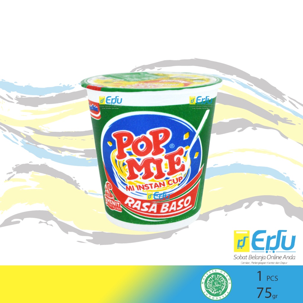 

ECER Pop Mie Rasa Baso Mie Instan Kuah - 75gr