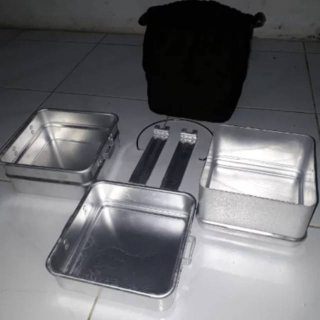 Nesting jatah TNI  l  cooking set  l  cookingset  l  Nesting TNI